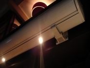 ışıklı ve kasetli balkon tntesi