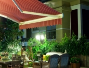 bahçe katı tentesi